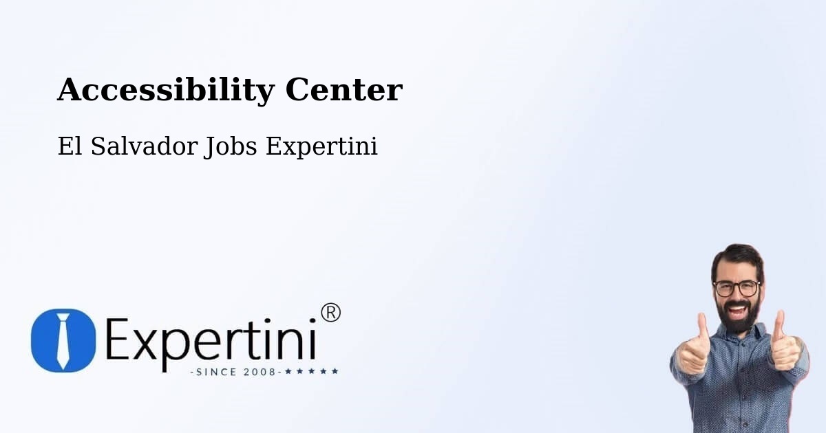 Accessibility Statement – Ilopango - El Salvador Jobs Expertini