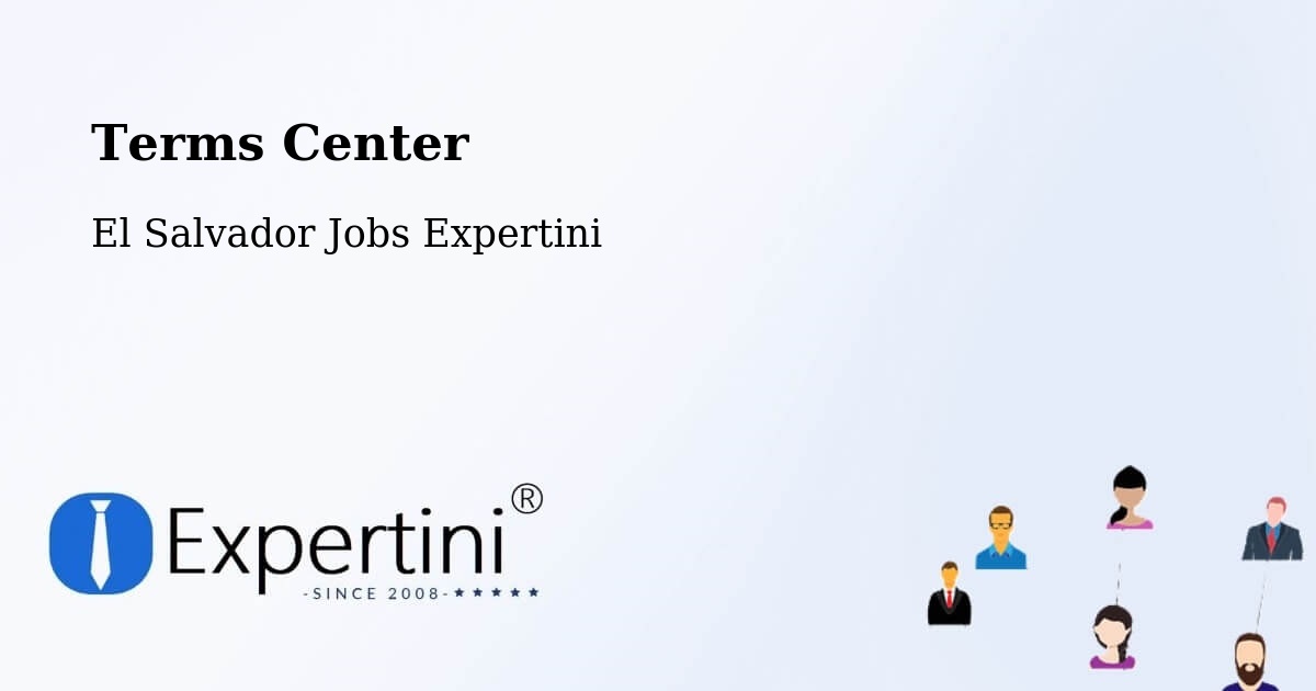 Terms of Service – Ilopango - El Salvador Jobs Expertini